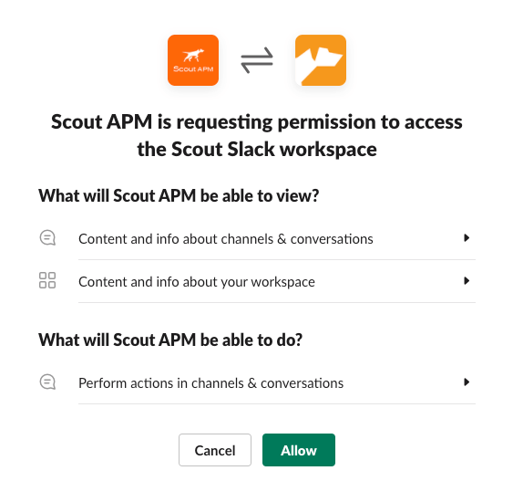 Give Authorization to Scout