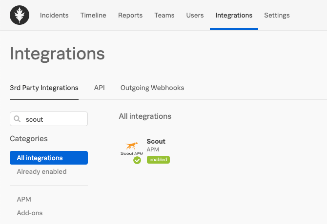 Splunk Scout Integration